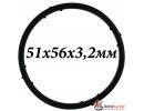 Кольцо резиновое 51x56x3,2мм системы охлаждения VOLKSWAGEN