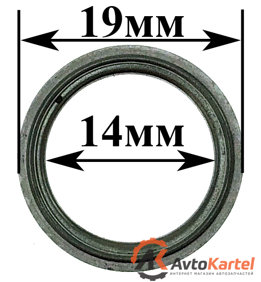 Прокладка сливной пробки поддона двигателя, АКПП M 317
