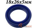 Манжета 18х26х5мм гидроцилиндра PU UHS