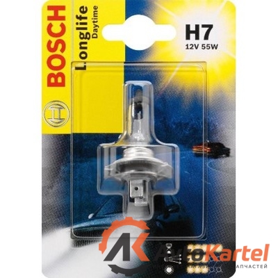 Bosch H7 +10% Longlife Daytime
